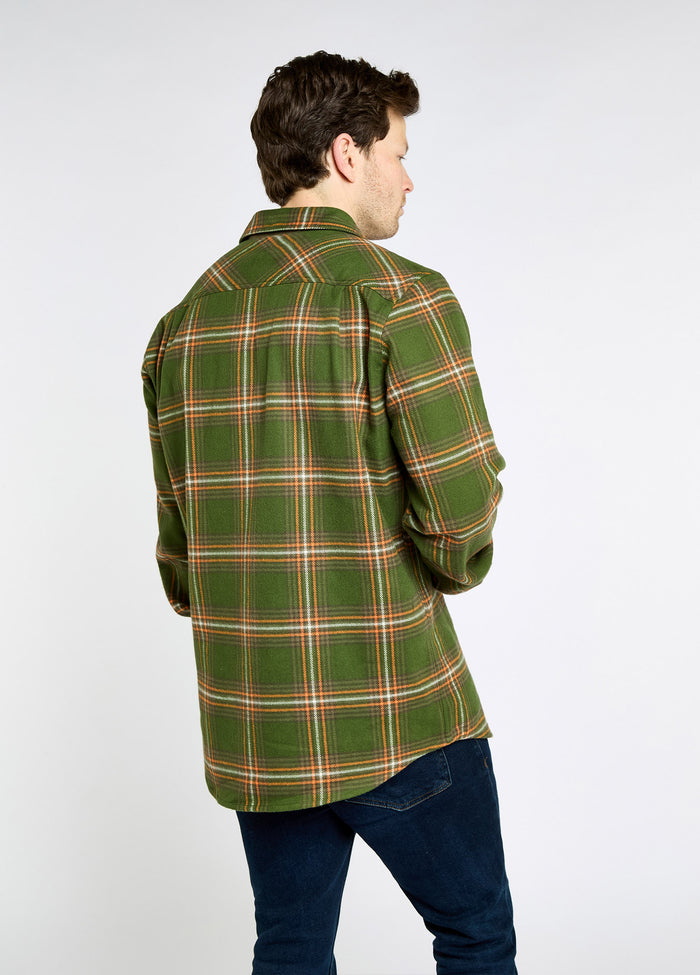 Townley Men’s hunting check shirt - Olive