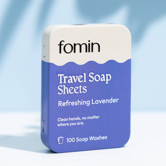 Travel Hand Soap Sheets | Lavender / 100 Sheets (1 Pack)