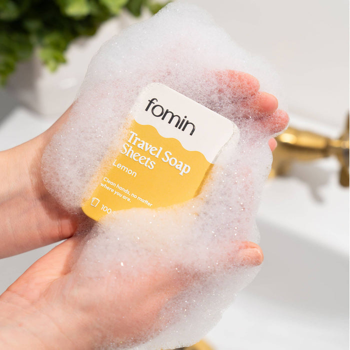 Travel Hand Soap Sheets | Lavender / 100 Sheets (1 Pack)
