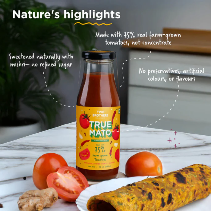 Two Brothers TRUEMATO Tomato Ketchup 283g