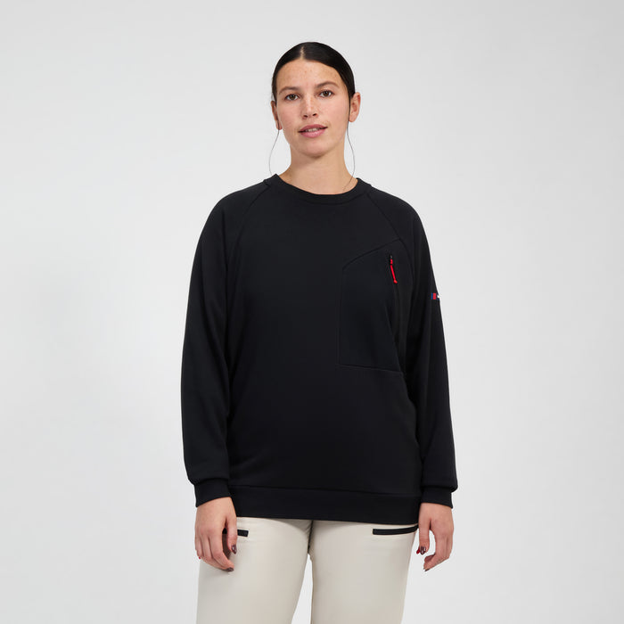 Unisex Storm 25 Crew Sweater - Black