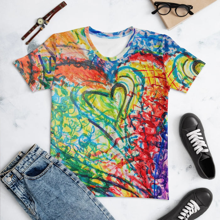 Mimicking the raw texture of heavy-grain paper, this expressive mixed-media design combines oil pastel, wax crayon, and watercolor effects. Contact us with accessibility feedback, we'd love to help!
