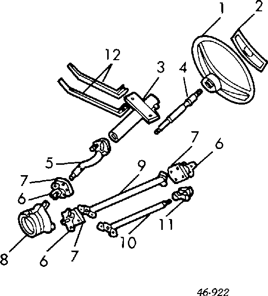 Universal Joint for Power Steering rack for all Vanagons with power steering.
