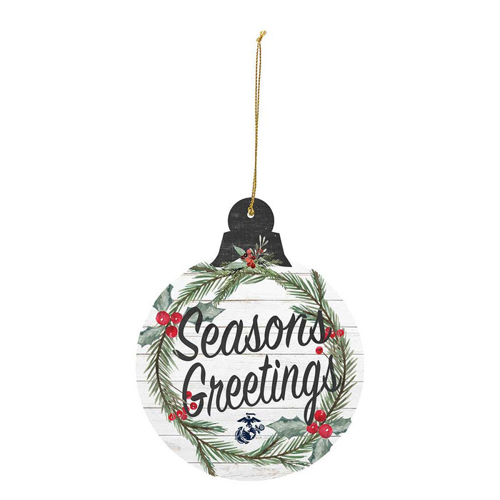 USMC Christmas Bulb Ornament*