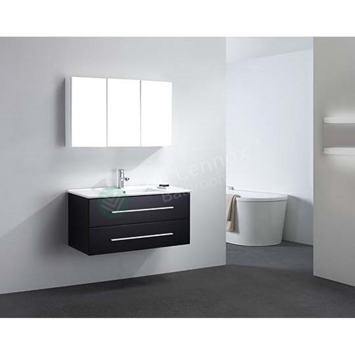 Vanity - Misty Series Plywood in White/Black - 100% Water Proof