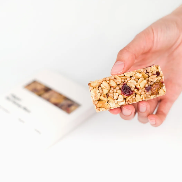 Vilgain Organic Nut Honey Bar ⁠Cashews and Cranberries 75g (3x25g) Multipack