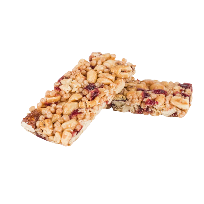 Vilgain Organic Nut Honey Bar ⁠Cashews and Cranberries 75g (3x25g) Multipack