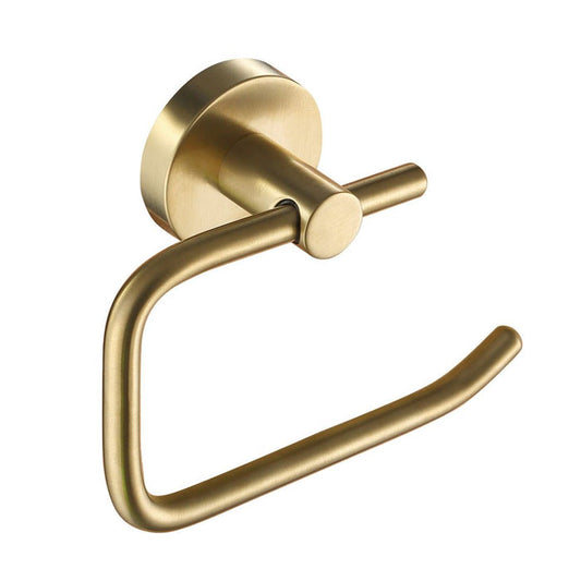 VOS Toilet Roll Holder - Brushed Brass Bathroom Accessories JTP