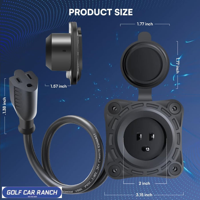 Waterproof Outlet Electrical Receptacle ELECTRICAL PARTS