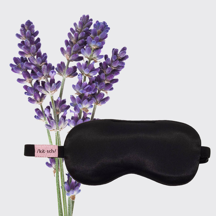 Weighted Satin Eye Mask | Lavender