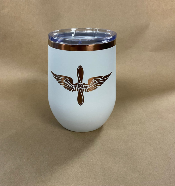 White with Rose / Prop and Wing