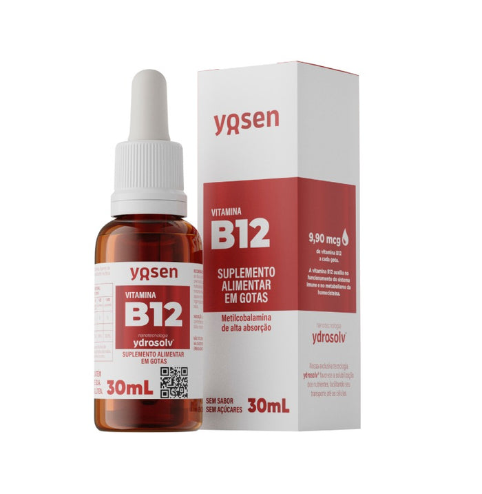 YOSEN | Vitamina B12 Líquida Ydrosolv (30 ml)